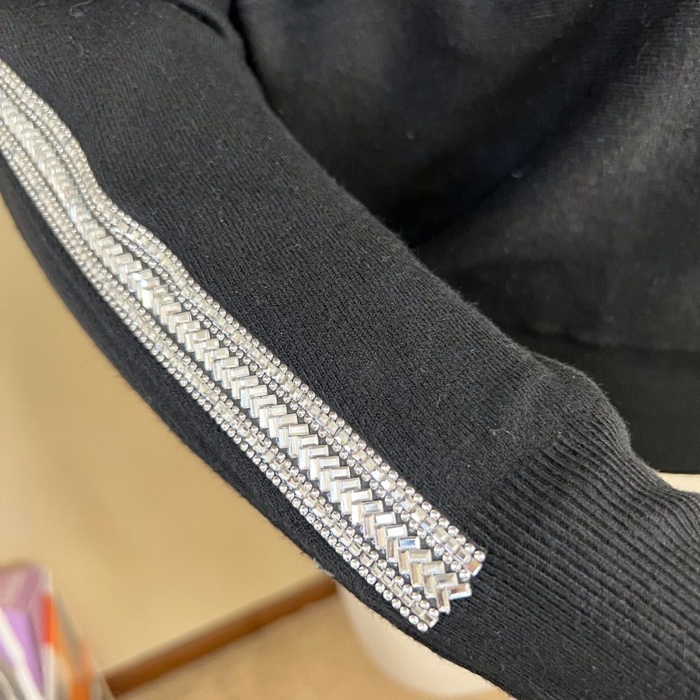 Black with embellished design. - Picture 8 of 10